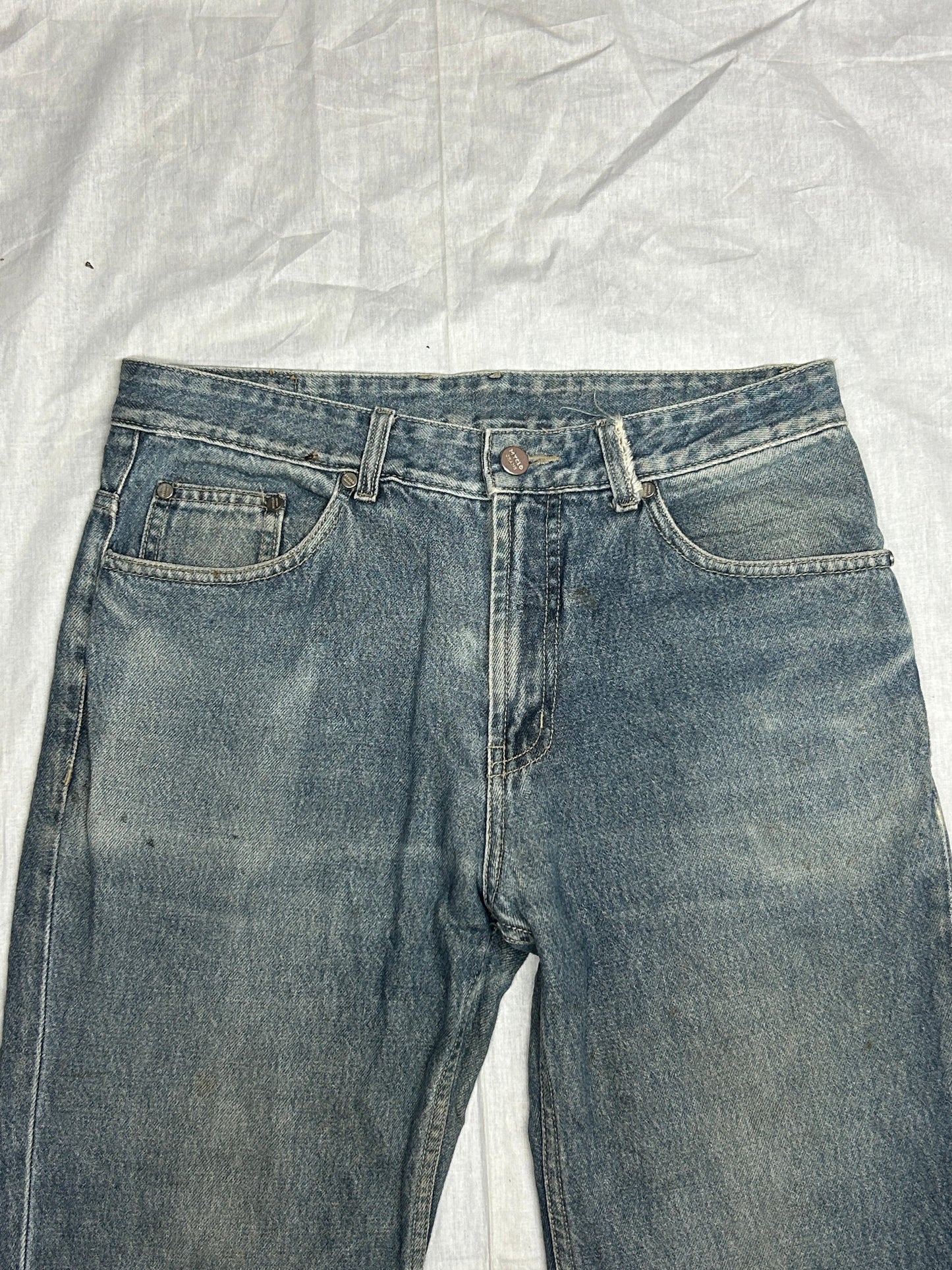 Grey baggy jeans