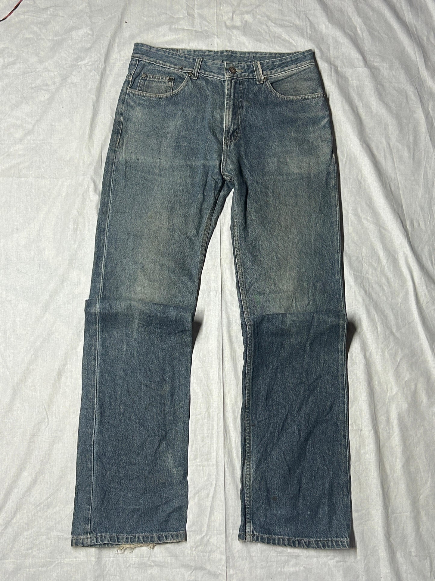 Grey baggy jeans
