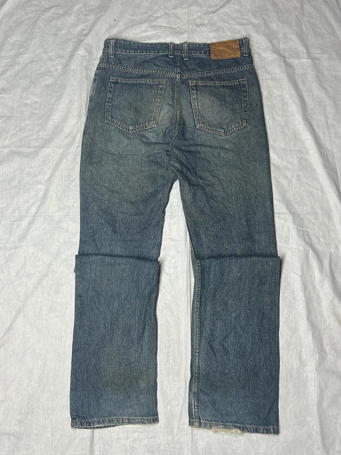 Grey baggy jeans