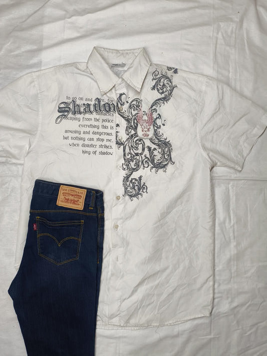 Cool graphic white shirt