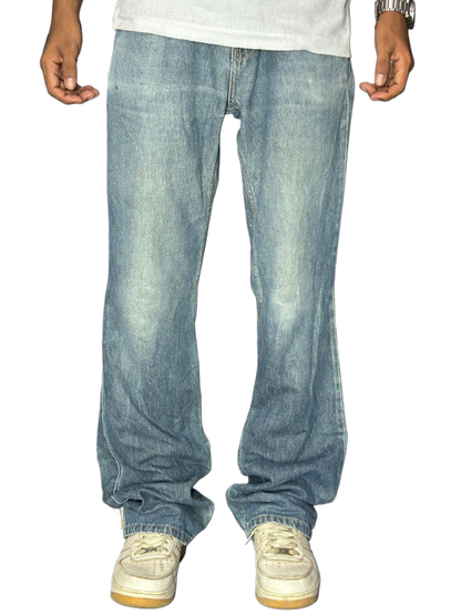 Grey baggy jeans
