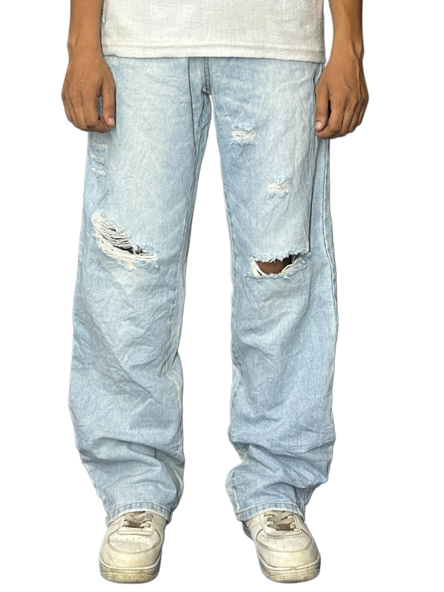 Damage baggy jeans