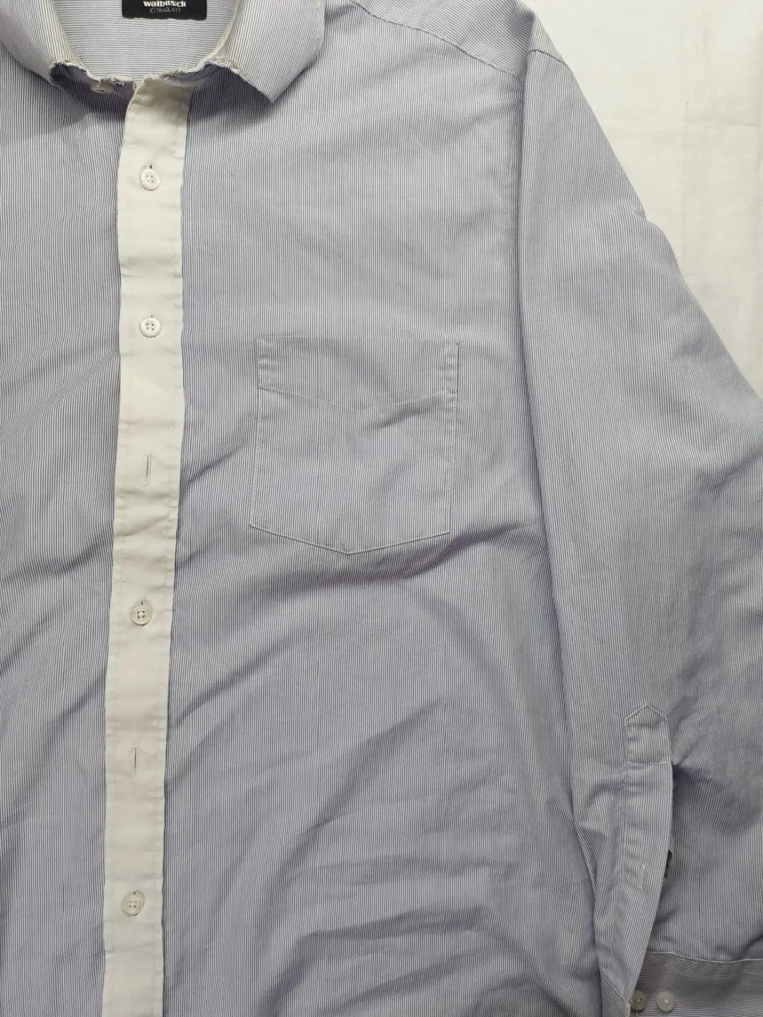 Blue strip line shirt