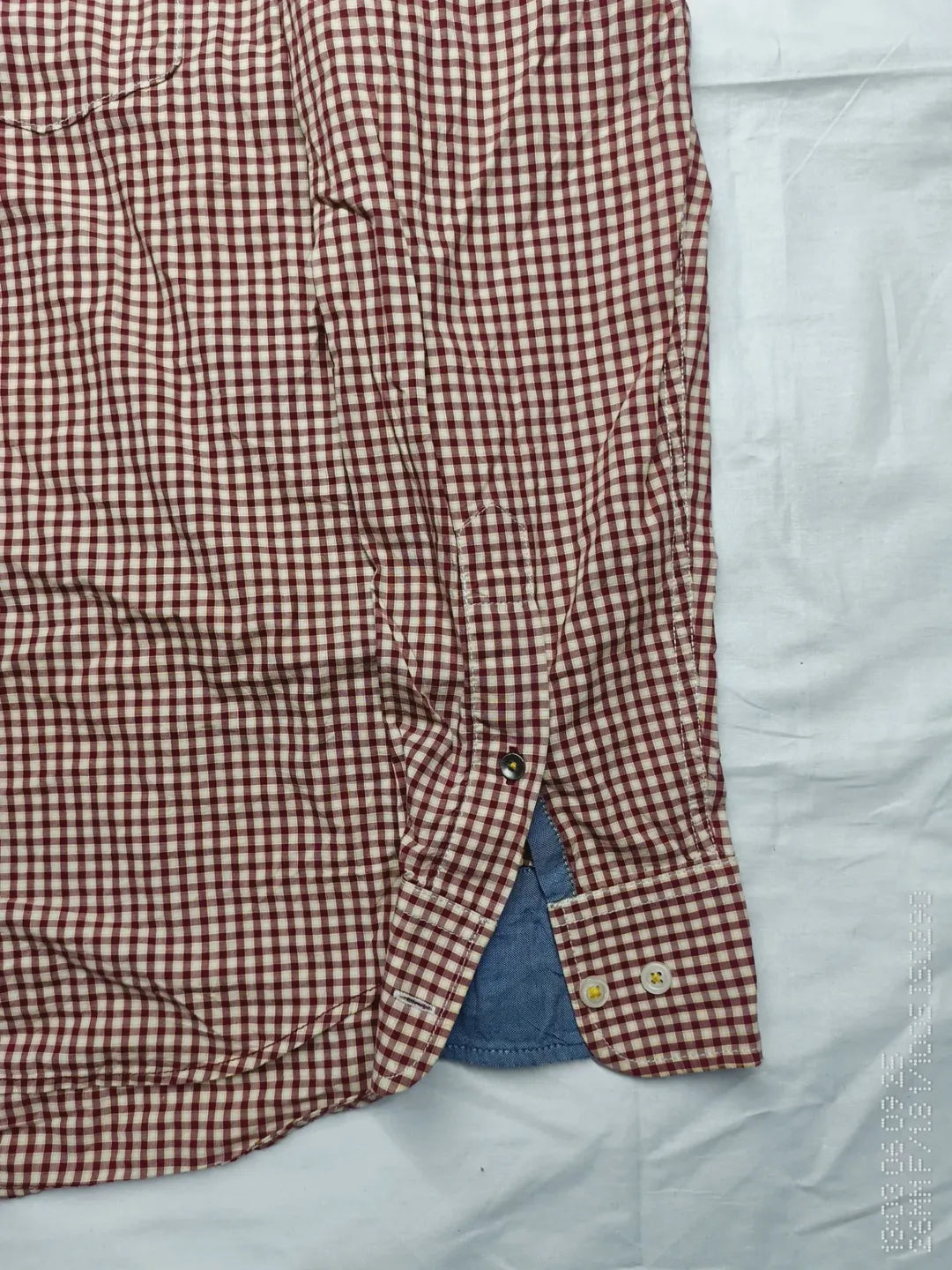 Red strip line shirt